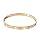 SALVE Classic Stainless Steel Toned Love Band Bracelet | Anti-Tarnish, 