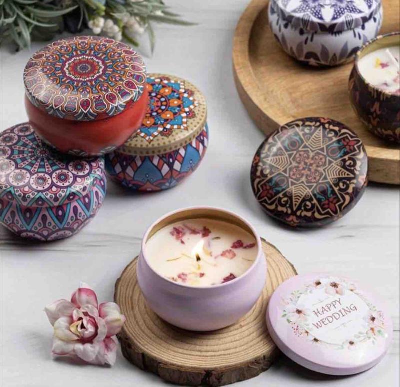 Scented Tin Candle (Imported)