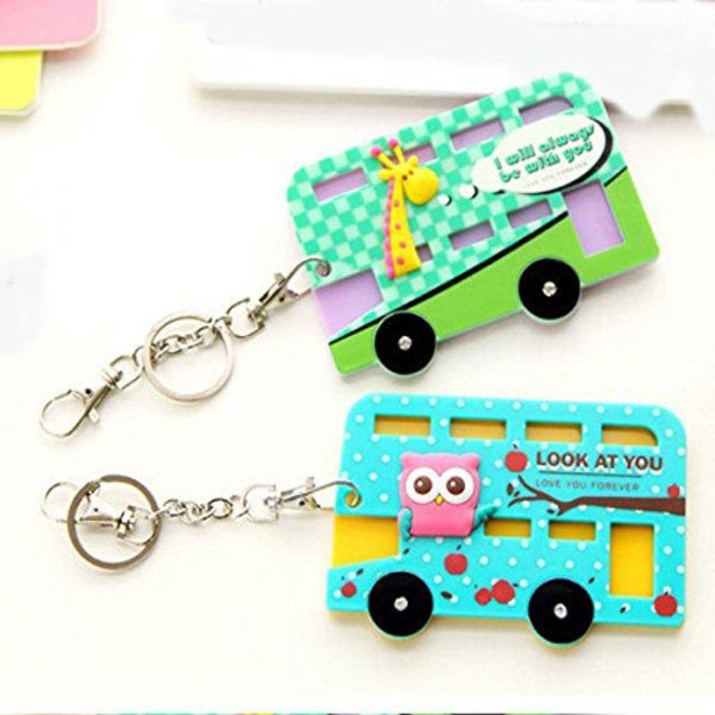 CARD HOLDER WITH KEYCHAIN